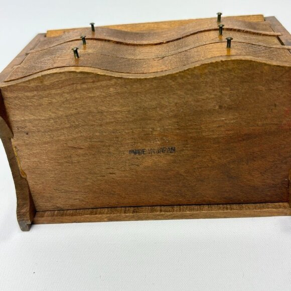 Vintage Miniature Secretary Desk Dollhouse Furniture Drawers Made in Japan - Picture 11 of 11